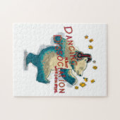 Dansen is gewoon dissociatie met extra stappen legpuzzel (Horizontaal)