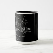 Dansen is gewoon dissociatie met extra stappen mok (Midden)