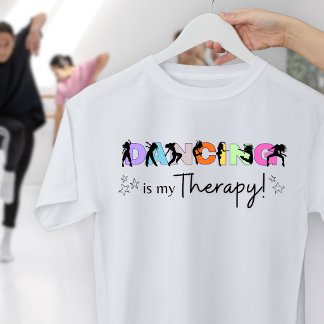 Dansen is mijn Therapie Motiverende T-shirt
