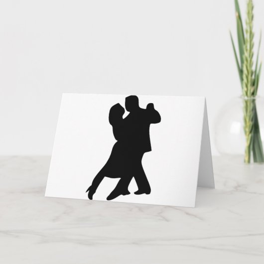 dansen kaart (Voorkant)