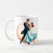 dansen koffiemok (Links)