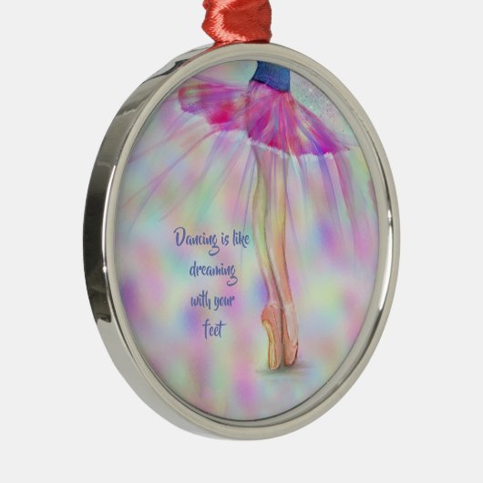 Dansen lijkt op droomend ornament (Rechts)