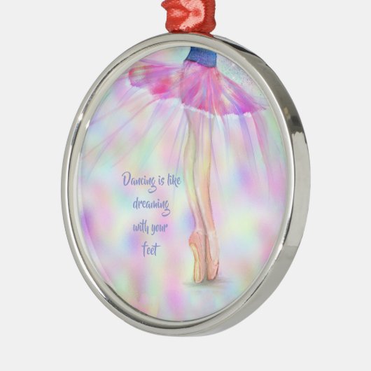 Dansen lijkt op droomend ornament (Links)