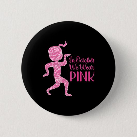 Dansen Mama Borstkanker Overlevende Ondersteuning  Ronde Button 5,7 Cm (Voorkant)