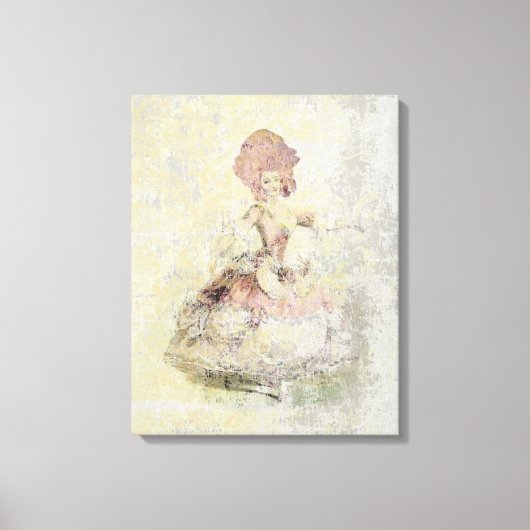 Dansen Marie Antoinette II ~ (grootte wijzigen) Canvas Afdruk (Voorkant)