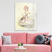 Dansen Marie Antoinette II ~ (grootte wijzigen) Canvas Afdruk (Insitu (Woonkamer))