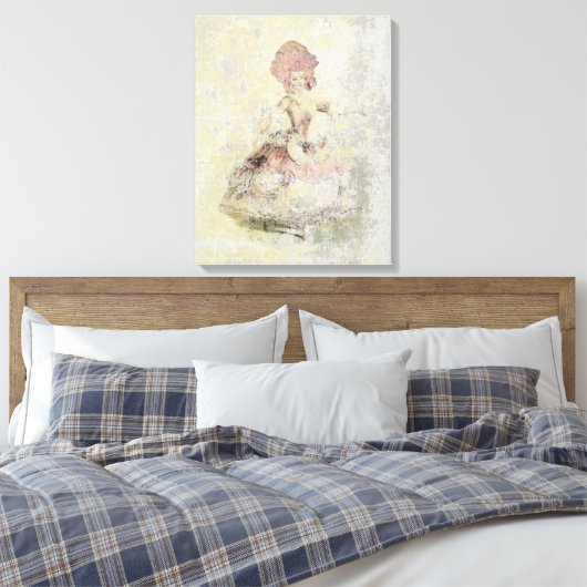 Dansen Marie Antoinette II ~ (grootte wijzigen) Canvas Afdruk (Insitu (Slaapkamer))