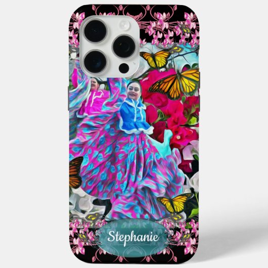 Dansen met bloemen & buistraten PV01 Case-Mate iPhone Case (Achterkant)