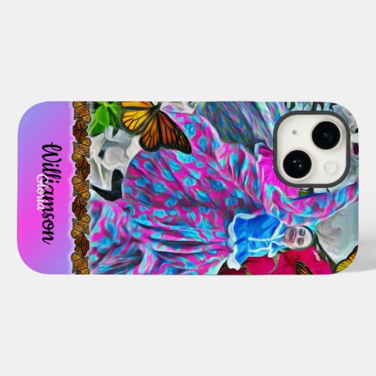 Dansen met bloemen & buistraten PV01 Case-Mate iPhone Case (Achterkant (horizontaal))