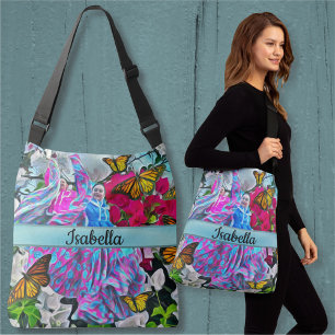 Dansen met bloemen & buistraten PV01 Crossbody Tas
