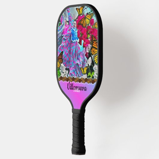 Dansen met bloemen & buistraten PV01 Pickleball Paddle (Links)