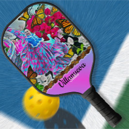 Dansen met bloemen & buistraten PV01 Pickleball Paddle
