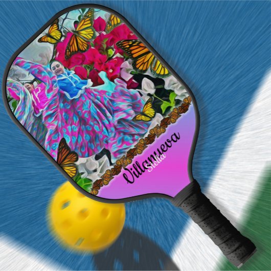Dansen met bloemen & buistraten PV01 Pickleball Paddle