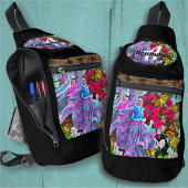 Dansen met bloemen & buistraten PV01 Sling Bag