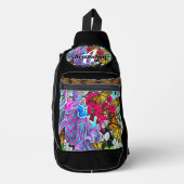 Dansen met bloemen & buistraten PV01 Sling Bag (Voorkant)