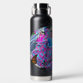 Dansen met bloemen & buistraten PV01 Waterfles (Voorkant)