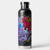 Dansen met bloemen & buistraten PV01 Waterfles (Links)