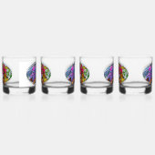 Dansen met bloemen & buistraten PV01 Whisky Glas (Links)