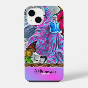 Dansen met Bloemen & Vlinders PV01 iPhone 14 Hoesje