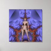 Dansen met chaos canvas afdruk (Voorkant)