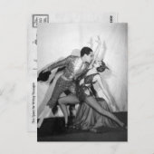 Dansen met de Devil  Ballroom Duo Briefkaart (Voorkant / Achterkant)