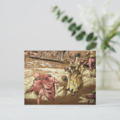 Dansen met de duivel briefkaart (Staand voorkant)