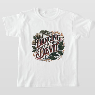 Dansen Met De Duivel Gotische Kunst T-shirt