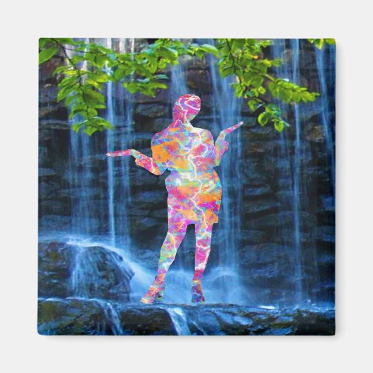 Dansen met de natuur magneet (Voorkant)