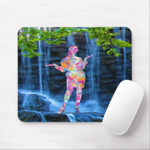 Dansen met de natuur muismat