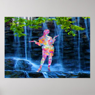 Dansen met de natuur poster
