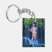 Dansen met de natuur sleutelhanger (Voorkant Links)