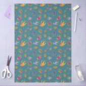 Dansen met de wind op een rustige schemering tissuepapier (Craft)