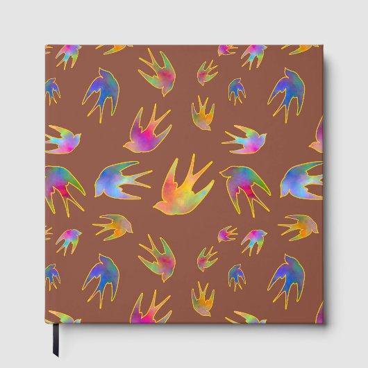 Dansen met de wind van de aarde gastenboek (Voorkant)