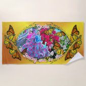 Dansen met de Zon PV01 Strandlaken (Voorkant)