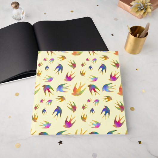 Dansen met de zonovergoten wind gastenboek (Voorkant open)