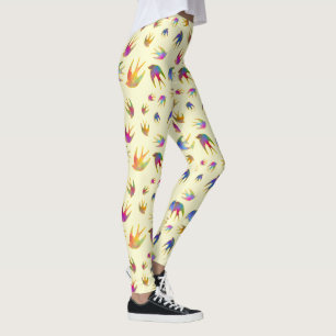 Dansen met de zonovergoten wind leggings
