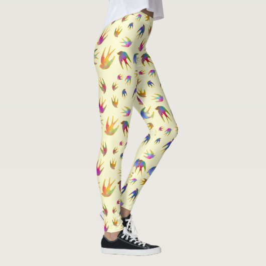 Dansen met de zonovergoten wind leggings (Rechts)