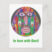 Dansen met Devil Briefkaart (Voorkant)