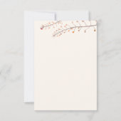 Dansen met het gefluister van de wind Details Kaar RSVP Kaartje (Achterkant)