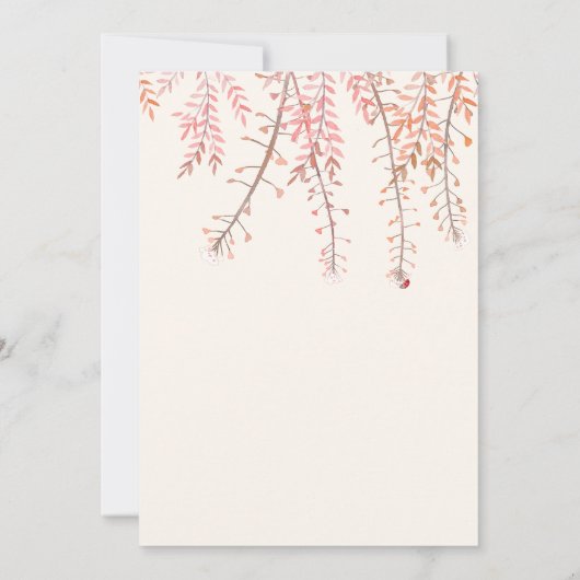 Dansen met het gefluister van de wind Save The Dat Kaart (Achterkant)