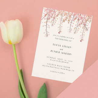 Dansen met het gefluister van de wind Wedding Kaart