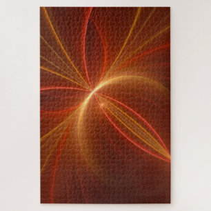 Dansen met het Licht Moderne Abstracte Fractale Ku Legpuzzel