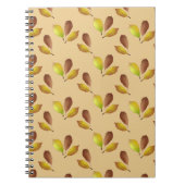 Dansen met het Wind notitieboek met beukenbladeren (Voorkant)