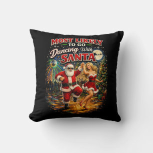 Dansen met Kerstman Kussen