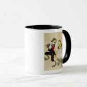 Dansen met kikkers mok (Voorkant rechts)