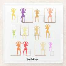 Dansen met Kleuren Vrouw Kaleidoscoop