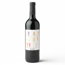 Dansen met Kleuren Vrouw Kaleidoscoop