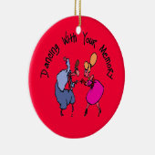 Dansen met Memories Keramisch Ornament (Rechts)