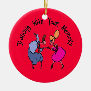 Dansen met Memories Keramisch Ornament