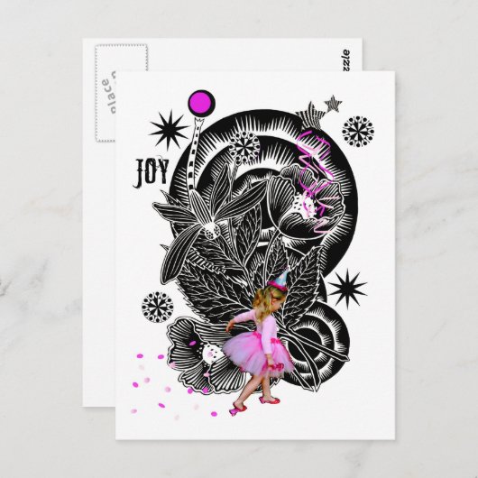 Dansen met mijn innerlijke kind briefkaart (Voorkant / Achterkant)